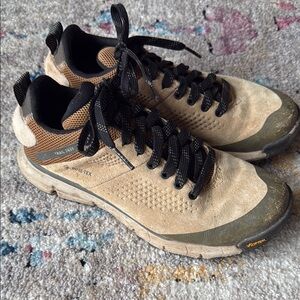 Women’s Danner Trail Shoes in Tan and Black